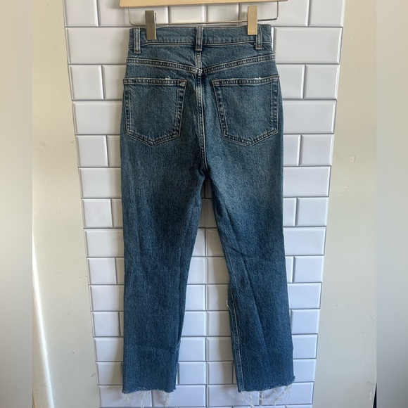 Reformation Palermo Destroyed Jeans Size 24 - Picture 3 of 10